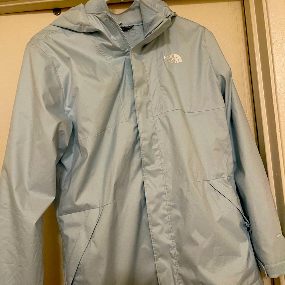 GIRLS The North face 2-n-1 raincoat